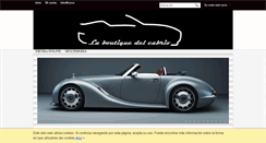 Desktop Screenshot of laboutiquedelcabrio.com